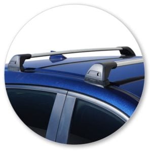 Mazda CX5  02/2017-on Yakima Silver Flush Bars (pr) (S25Y/K420W) - Image 5