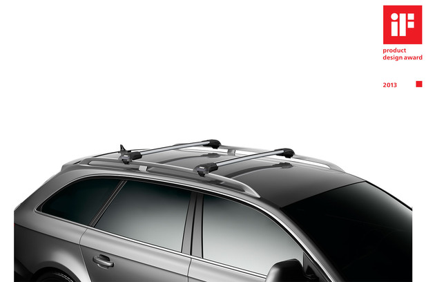 Holden Equinox LTZ 5dr SUV W/ Roof Rails 11/17on Thule Wingbar Edge Roof Racks (pr) (958200)