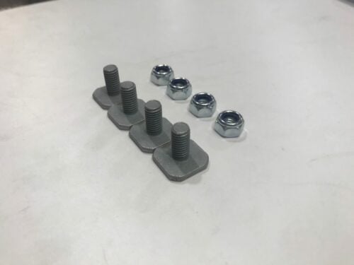 Rhino-Rack B018-BP M8 X 16mm T-Bolts with Nyloc Nuts (4x) - Image 3