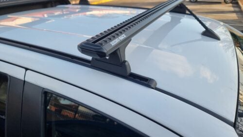Toyota Hilux 10/2015 on Dual Cab RLT600 Trackmount Black 2 Bar Rhino-Rack - Image 5