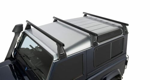 LandRover Defender 110-130 (1993-2020) Commercial Rhino Black 3 Bars (JA0836) - Image 3