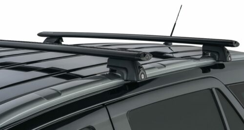 Ford Everest With Flush Rails 2015 - Sep 2022 Rhino-Rack Vortex Black Racks (pr) (JA8145) - Image 4