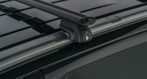 Ford Everest With Flush Rails 2015 - Sep 2022 Rhino-Rack Vortex Black Racks (pr) (JA8145) - Image 6
