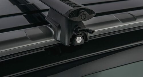 Ford Everest With Flush Rails 2015 - Sep 2022 Rhino-Rack Vortex Black Racks (pr) (JA8145) - Image 8