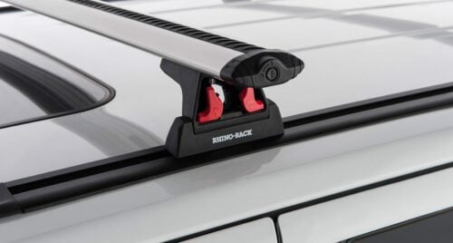 Isuzu D-Max Gen3 2020 - 2024  X-Terrain Silver Racks to fit rear cargo lid tracks (pr) (JC-01365) - Image 4