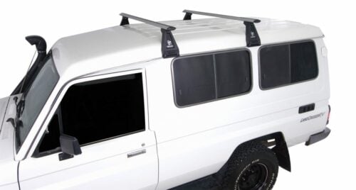 LAND ROVER Defender 110 (incl. Hard Top) 3/1993-12/2020 Sportz RL210 Black 2 Bar Roof Rack (JC-05039) - Image 5