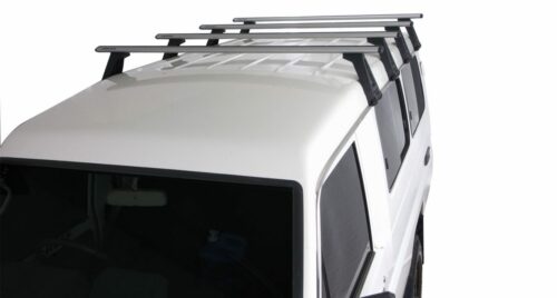 LAND ROVER Defender 110 (incl. Hard Top) 3/1993-12/2020 Sportz RL210 Black 4 Bar Roof Rack (JC-05077) - Image 3