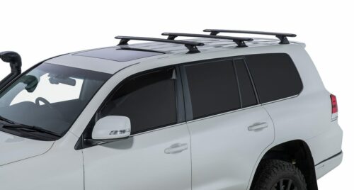 Toyota Landcruiser200 Series 2007-2020 Rhino Rack Vortex Black Bars (3) (JA9591) - Image 2