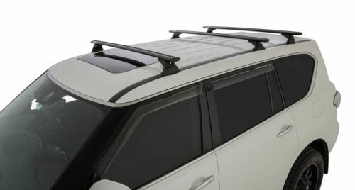 Nissan Patrol Y62 2012-2021 Rhino-Rack Vortex Roof Racks (3 Bars) (JA9592) - Image 4