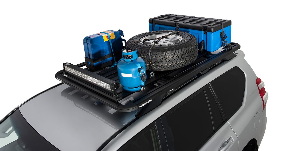 Toyota Prado 120 Series with Roof Rails 2003-11/09 Pioneer 6 Platform ...