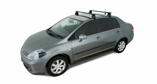 Nissan Tiida Hatch 5dr 02/06on Rhino-Rack Vortex Roof Racks (pr) (JA1986) - Image 4