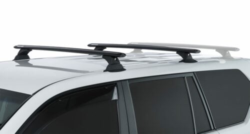 Toyota Prado 150 Series 5dr 4WD 11/09on Rhino-Rack Vortex Black 2 Bar Roof Rack (pr) (JA9544) - Image 2