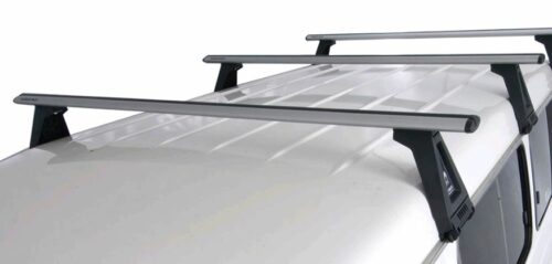Ford Econovan Maxi 2dr Van MWB/LWB (Mid Roof) 05/84-07/06 Rhino-Rack Vortex Roof Racks (3 bar) (JA2855) - Image 2