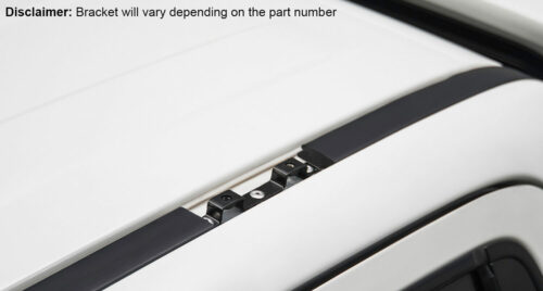 LDV G10 4dr Van 07/15on Rhino-Rack Vortex Roof Racks (3 bar) (JA8141) - Image 2