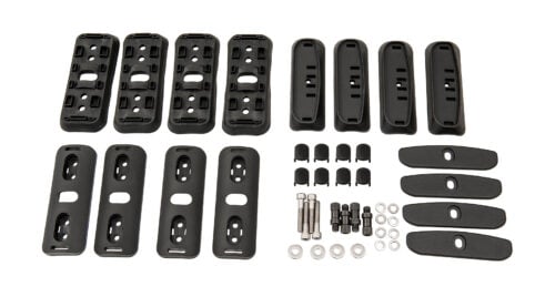 Rhino-Rack RCP47-BK Base Kit to suit Volkswagen Caddy / Mitsubishi MQ/MR Triton (x4)