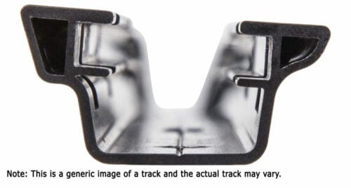 Holden Colorado RG Dual Cab 2012on RCH Trackmount Black 2 Bar Rhino-Rack (RTS527 tracks) - Image 2