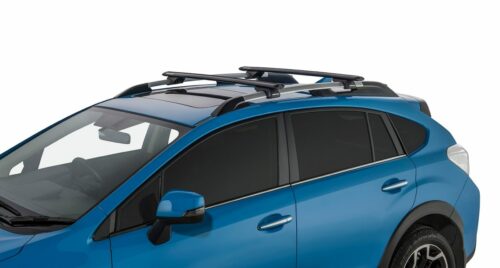 PEUGEOT 207 With Roof Rails 10/2007-9/2012 Vortex SX Black 2 Bar Roof Rack (JA9139) - Image 19