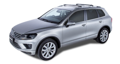 CUPRA Ateca Gen 1 With Raised Rail 1/2022 Onwards Vortex StealthBar Black 2 Bar Roof Rack (JA7969) - Image 10