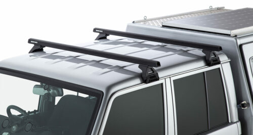 Toyota Land Cruiser Dual Cab & Wagon 03/07on Rhino-Rack Roof Racks (pr) (JA9219) - Image 2