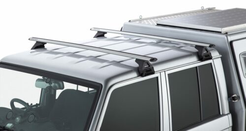 Toyota Land Cruiser 4dr Wagon & Dual Cab 03/07on Rhino-Rack Vortex Roof Racks (pr) (JA9218) - Image 5