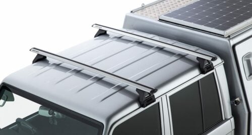 Toyota Land Cruiser 4dr Wagon & Dual Cab 03/07on Rhino-Rack Vortex Roof Racks (pr) (JA9218) - Image 2
