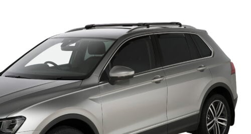 TOYOTA Rav4 Cruiser With Roof Rails 7/2000-1/2006 Vortex StealthBar Black 2 Bar Roof Rack (JA7970) - Image 20