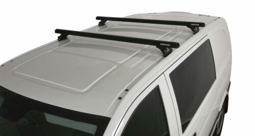 Mercedes Vito 2004 - 2015 Heavy Duty RLTP Black 2 Bar Roof Rack (JA0819) - Image 3
