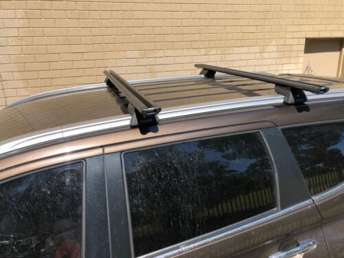 Mitsubishi Pajero Sport 4dr SUV With Flush Rails 12/15on Yakima Lock'N Load Roof Rack (pr) (9813516/8002001/8000356) - Image 6