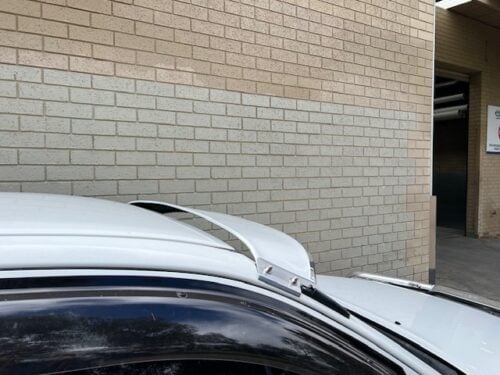 Toyota Hilux 04/2005-09/2015 Solid Windscreen Sunvisor - Image 3