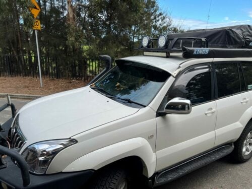 Toyota Prado 120 Series 03/2003-11/2009 Solid Windscreen Sunvisor - Image 6