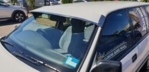 Holden Commodore VN VP VR VS Sedan, Wagon and Ute  Aug 1988 - Aug 1997 Solid Windscreen Sunvisor - Image 2