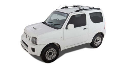 SUZUKI Jimny With Roof Rails 10/1998-12/2018 Sportz RX Black 2 Bar Roof Rack (JC-04053) - Image 5