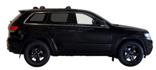 Jeep WK2 SRT-8/Blackhawk 2011-2021 Yakima Flush Roof Racks (pr) (S25Y/K835W) - Image 2