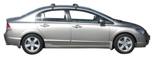 Honda Civic 8th Gen 4dr Sedan Feb 2006 - Jan 2012 Yakima Roof Racks (pr) (S7Y/K304) - Image 3