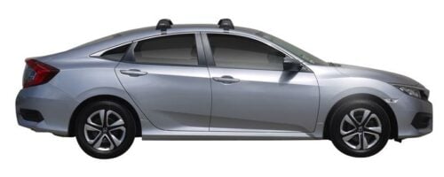 Honda Civic 10th Gen 4dr Sedan 06/16on Yakima Roof Racks (pr) (S6Y/K1031) - Image 2