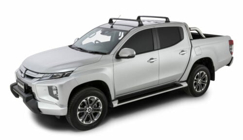 Mitsubishi Triton MQ/MR Dual Cab 2015-Jan2024 Rhino-Rack RVP Roof Racks (pr) (RVP50) - Image 5