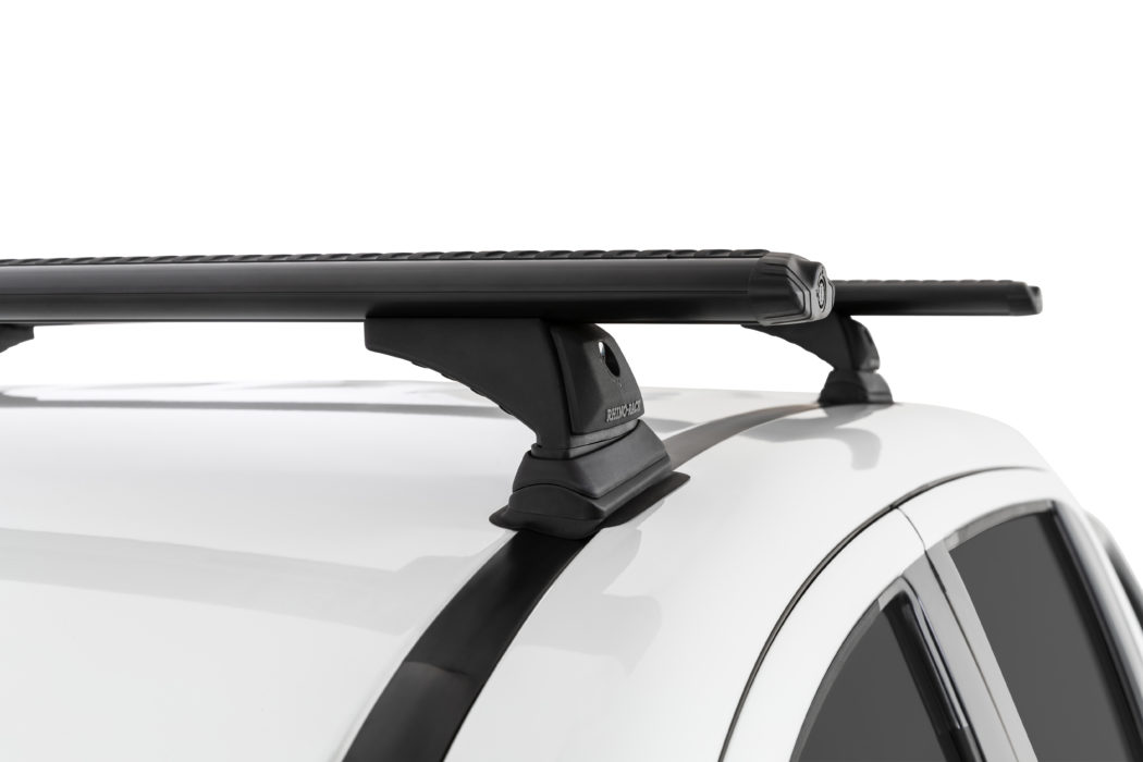 Mitsubishi Triton MQ/MR Dual Cab 2015Jan2024 RhinoRack Black Vortex Roof Racks (pr) (JB0868