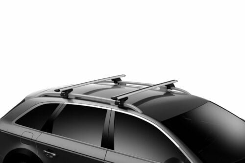 Hyundai Santa Fe June 2024on (raised rails) Thule Wingbar Evo Roof Racks (pr) (711400/710410) - Image 2