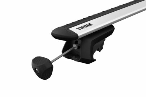 Hyundai Santa Fe June 2024on (raised rails) Thule Wingbar Evo Roof Racks (pr) (711400/710410) - Image 3