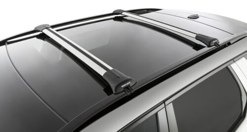 Land Rover Discovery Sport 4dr SUV With Roof Rails 05/15on Rhino-Rack Vortex Stealthbar Roof rack (pr) (JA7952) - Image 3