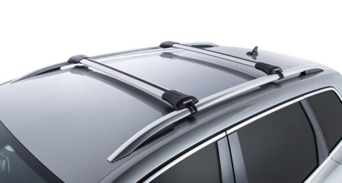 Volkswagen Touareg 7P 5dr SUV W/ Roof Rails 07/11-12/18 Rhino-Rack Vortex StealthBar Roof Racks (pr) (JA7950) - Image 3
