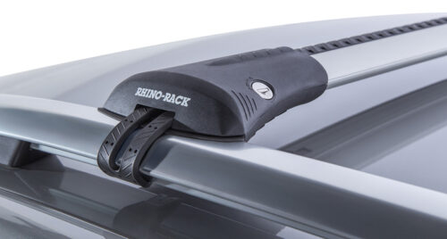 Volkswagen Touareg 7P 5dr SUV W/ Roof Rails 07/11-12/18 Rhino-Rack Vortex StealthBar Roof Racks (pr) (JA7950) - Image 4