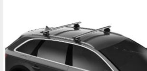 Chery Tiggo 8 Pro Max 2020 - Onwards Thule WingBar Evo Roof Racks Silver (711200/710600/186181) - Image 2