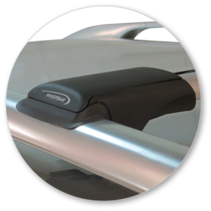 Volkswagen Touareg 7P 5dr SUV W/ Roof Rails 07/11-12/18 Yakima Flush Roof Racks (pr) (S55Y) - Image 4