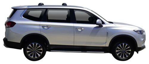 LDV D90 5dr SUV With Flush Rails 11/17on Yakima Flush Bar Roof Racks (pr) (S28Y/K682W) - Image 3