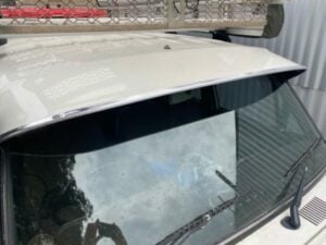 Ford F150/F250/F350 2000-  2007 Solid Windscreen Sunvisor - Image 2