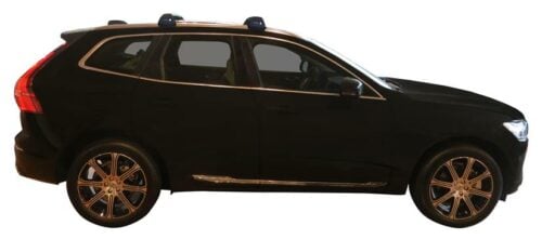 Volvo XC60 5dr SUV W/Flush Rails 10/17on Yakima FlushBar Roof Racks (pr) (S6Y/K946W) - Image 3
