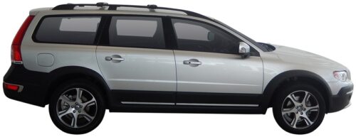 Volvo XC70 5dr Wagon 2013on Yakima RailBar Roof Racks (pr) (S54Y) - Image 2