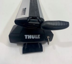 Subaru Forester 5dr Wagon With Roof Rails 07/02-02/08 Thule Wingbar Evo Roof Racks (pr) (711100/753000/184005) - Image 4