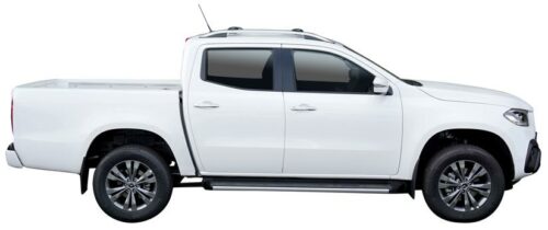 Mercedes Benz X-Class 4dr Ute With Roof Rails 04/18on Yakima Rail Bar Roof Racks (pr) (S45Y) - Image 2